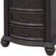 Elements International Brunswick Mahogany Nightstand-1