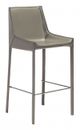 Zuo® Fashion Gray Set of 2 Bar Chairs-0