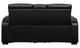 Homelegance® Fairway Black Double Power Reclining Loveseat with Center Console-3