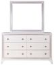 Steve Silver Co. Cassie Pearl Illuminating Glam Dresser and Mirror-1