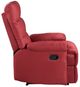 Homelegance® Colin Red Reclining Chair-4