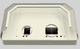 Vent-A-Hood® Designer Series 48" Biscuit Wall Mounted Range Hood-5