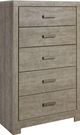 Signature Design by Ashley® Culverbach 6-Piece Gray King Panel Bed Set-4