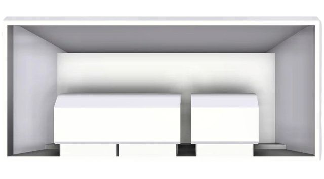 Vent-A-Hood® Premier Magic Lung® 66" White Wall Mounted Range Hood-3