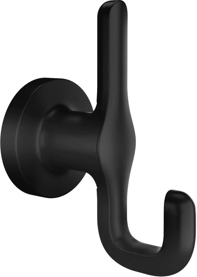 American Standard Studio® S Matte Black Double Robe Hook-0