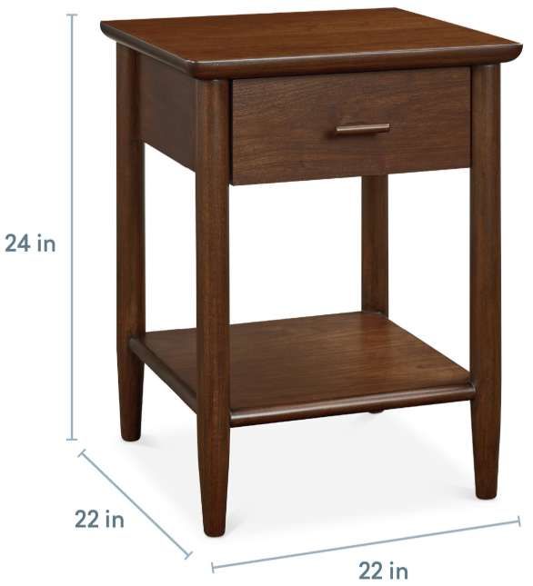Bassett® Furniture Copenhagen Espresso End Table-3