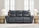 Signature Design by Ashley® Next Move Admiral Power Reclining Sofa with Adjustable Headrest-2