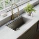 ZLINE Autograph Edition Champagne Bronze Sierra Pull Down Spring Single Handle Kitchen Faucet-1