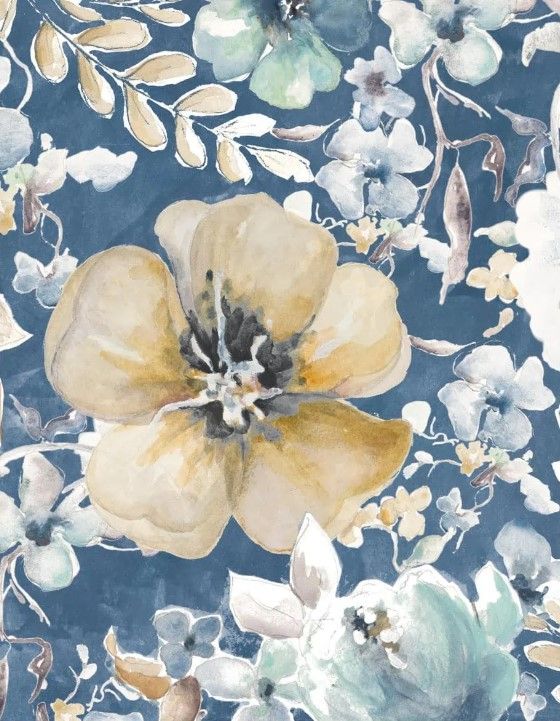 Classy Art Indigo Beautiful I by Patricia Pinto Wall Art-2