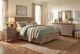 Jofran Inc. Maxton 4-Piece Wash Brown Queen Panel Storage Bedroom Set-1