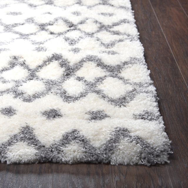 Rizzy Home Adana Gray 7'10" x 10'6" Rug-3