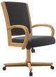 Chromcraft Customizable Camryn Swivel Casual Dining Chair-5
