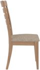 Canadel Gourmet 9208 Pecan Washed Upholstered Dining Side Chair-2