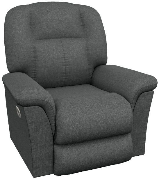 La-Z-Boy® Jasper Slate Power Wall Recliner with Headrest and Lumbar-0
