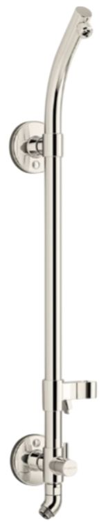 KOHLER® HydroRail®-R Vibrant Polished Nickel Shower Column-0