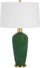 Uttermost® Verdell Dark Mossy Green Table Lamp-0
