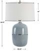 Uttermost® Jubilee Sky Blue Table Lamp-2
