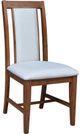 John Thomas Furniture® Farmhouse Chic Prevail Bourbon/White Dining Side Chair -0