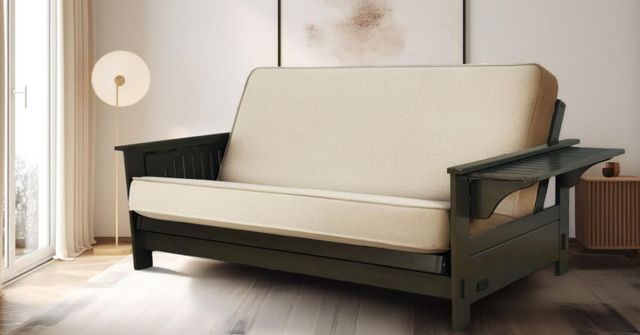 Kodiak Furniture Jozie Graystone/Taber Cashmere Full Futon-1