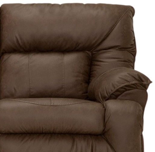 Franklin™ Henson Commodore Cocoa Power Rocking Reclining Loveseat-2