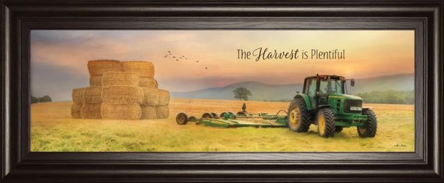 Classy Art The Harvest is Plentiful by Lori Deiter Framed Print Wall Art-1