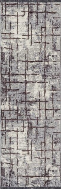 Surya Toscana Charcoal/Cream/Slate 3'x5' Area Rug-2