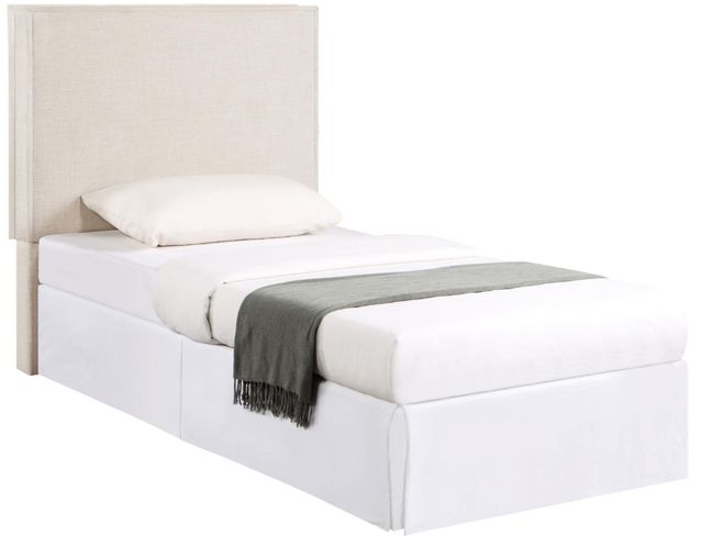 Coaster® Izzy Sand Twin Youth Upholstered Headboard-1