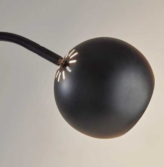 Adesso® Emerson Black Floor Lamp-1