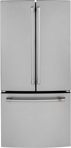 Café™ 18.6 Cu. Ft. Stainless Steel Counter Depth French Door Refrigerator