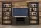 Hammary® Hancock Black/Brown Bunching Bookcase-2