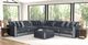 Jackson Furniture Remington 7-Piece Slate L-Shape Sectional-5