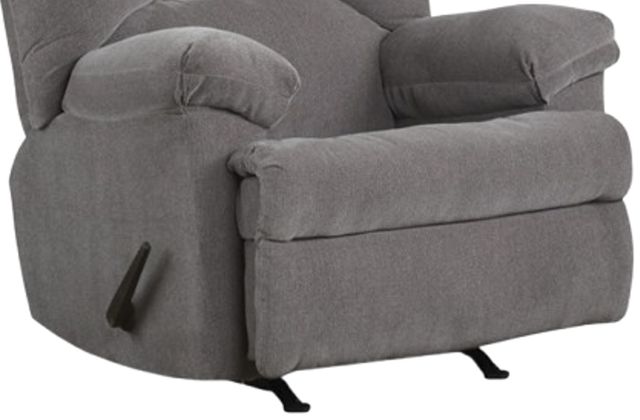 American Wholesale Furniture Cassian Steel Gray Manual Recliner-1