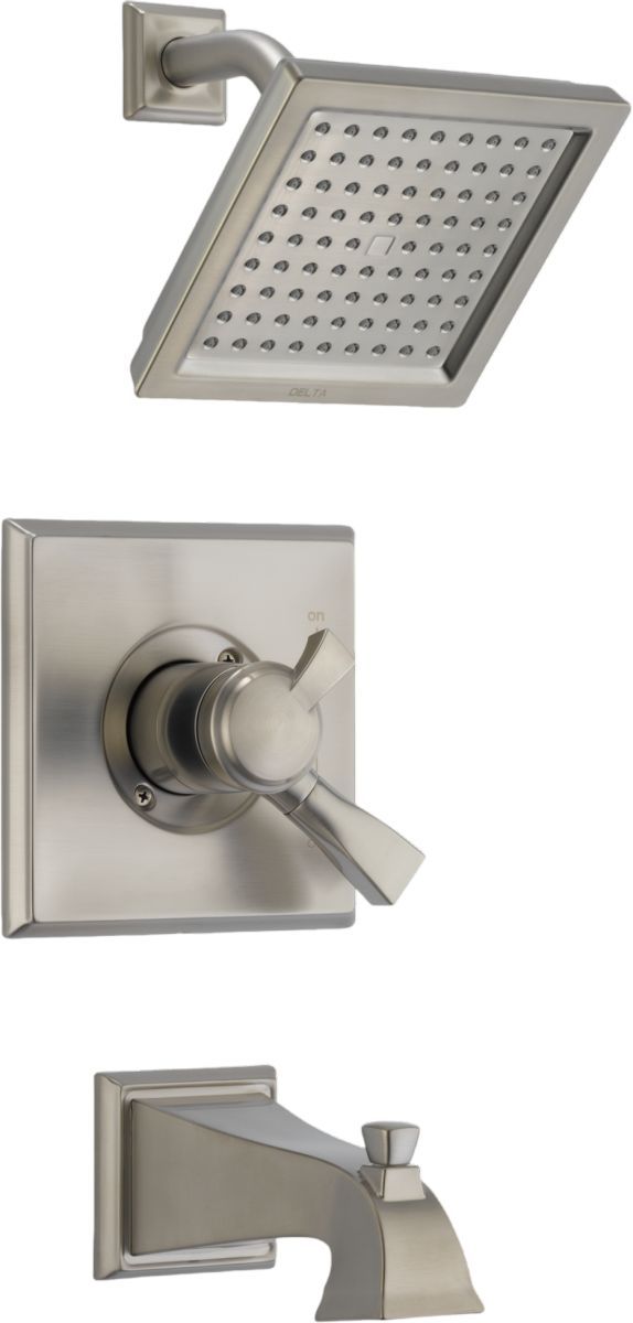 Delta Dryden® Monitor® 17 Series Stainless Tub and Shower Trim-0