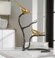 Uttermost® Metallic Gold Birds on a Limb Sculpture-1