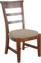 Sunny Designs™ Tuscany Vintage Mocha Ladderback Side Chair-0