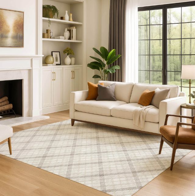 Dalyn™ Rug Company Soft Essentials SE3 Linen 5'x8' Area Rug-3
