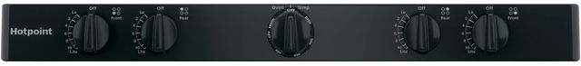 Hotpoint® 30" Black Freestanding Gas Range-4