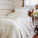 HiEnd Accents Porto Matelassé 3-Piece Vintage White Polyester King Comforter Set-1