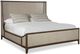 Century® Curate Canvas Dove Grey/Rich Chestnut King Panel Bed-0