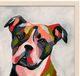 Stylecraft Abstract Pitbull Wall Art-1