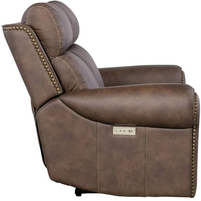 Hooker® Furniture SS Duncan Kalahari Bark Power Reclining Loveseat with Power Headrest and Lumbar-2