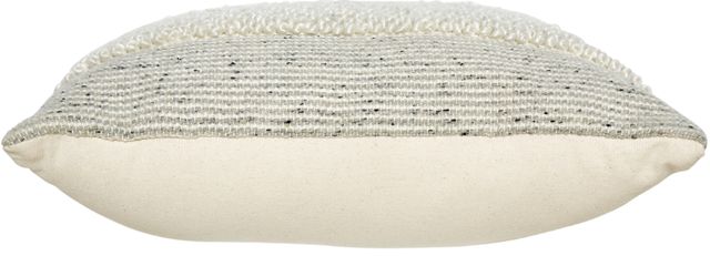 Signature Design by Ashley® Rowcher Gray/White Pillow-1