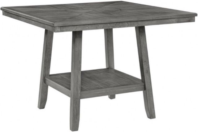American Wholesale Furniture Seneca Gray Pub Counter Height Table-0