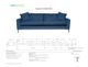 Van Gogh Designs Watford Caldera Admiral Fabric Sofa-1