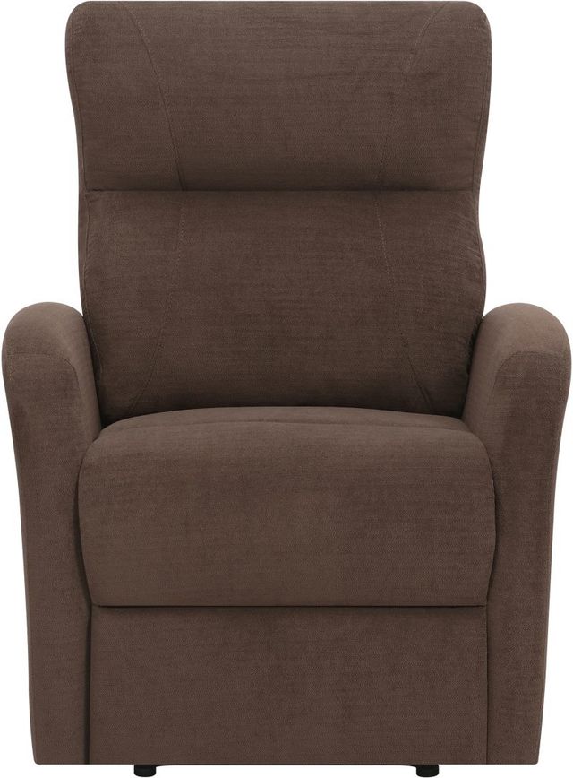 Coaster® Brown Power Recliner-0