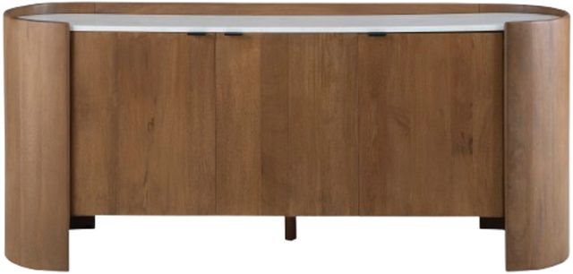 Signature Design by Ashley® Fitzroy Brown/White Accent Cabinet-1