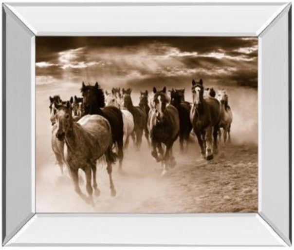 Classy Living Monte Naglar Running Horses Wall Art-0