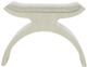 Bernhardt East Hampton Cerused Linen/Gray Bench-2