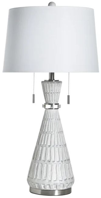 Stylecraft Egaleo Silver Table Lamp-0
