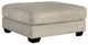 Benchcraft® Ardsley 2-Piece Pewter Sectional with Ottoman-2